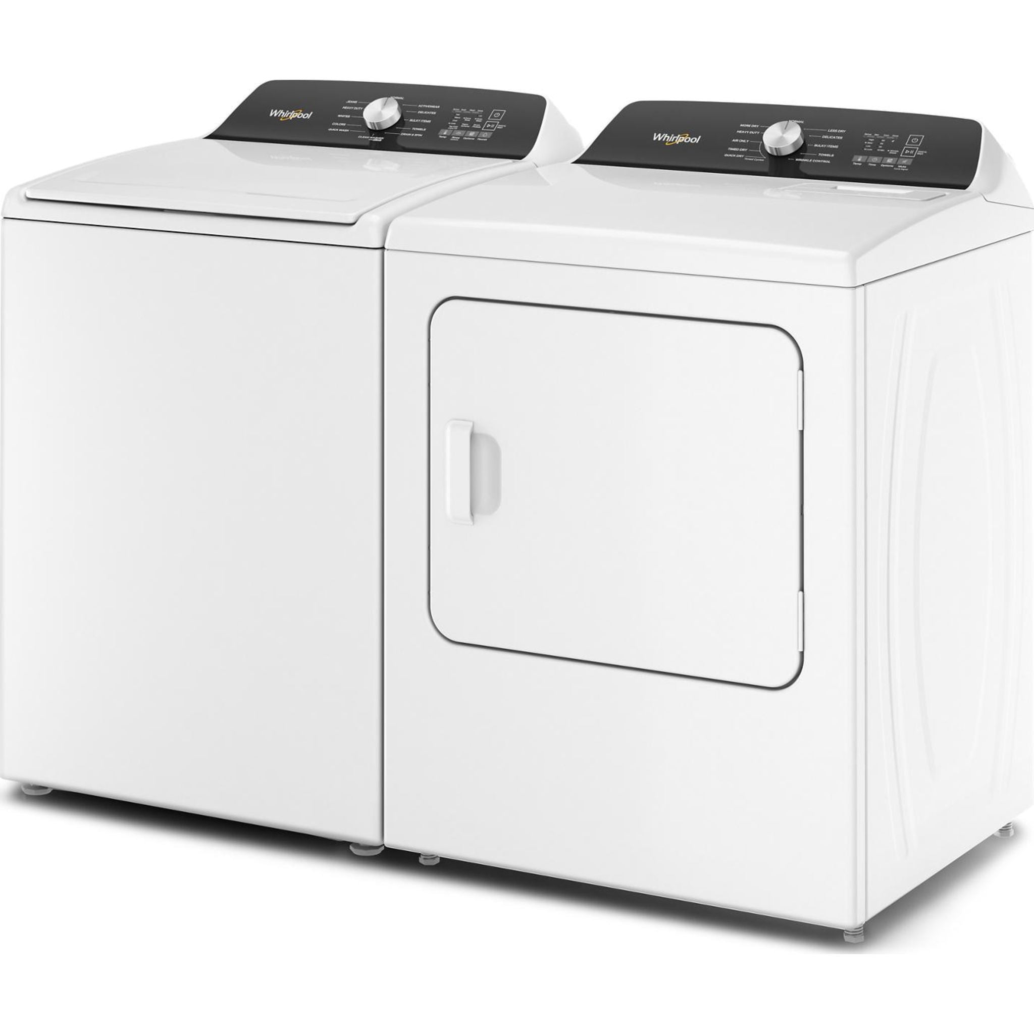 Whirlpool YWED5010LW Electric Dryer - White | Large Capacity, Energy Efficient Clothes Dryer for Home Laundry Room | Perfect for Families & Heavy Loads