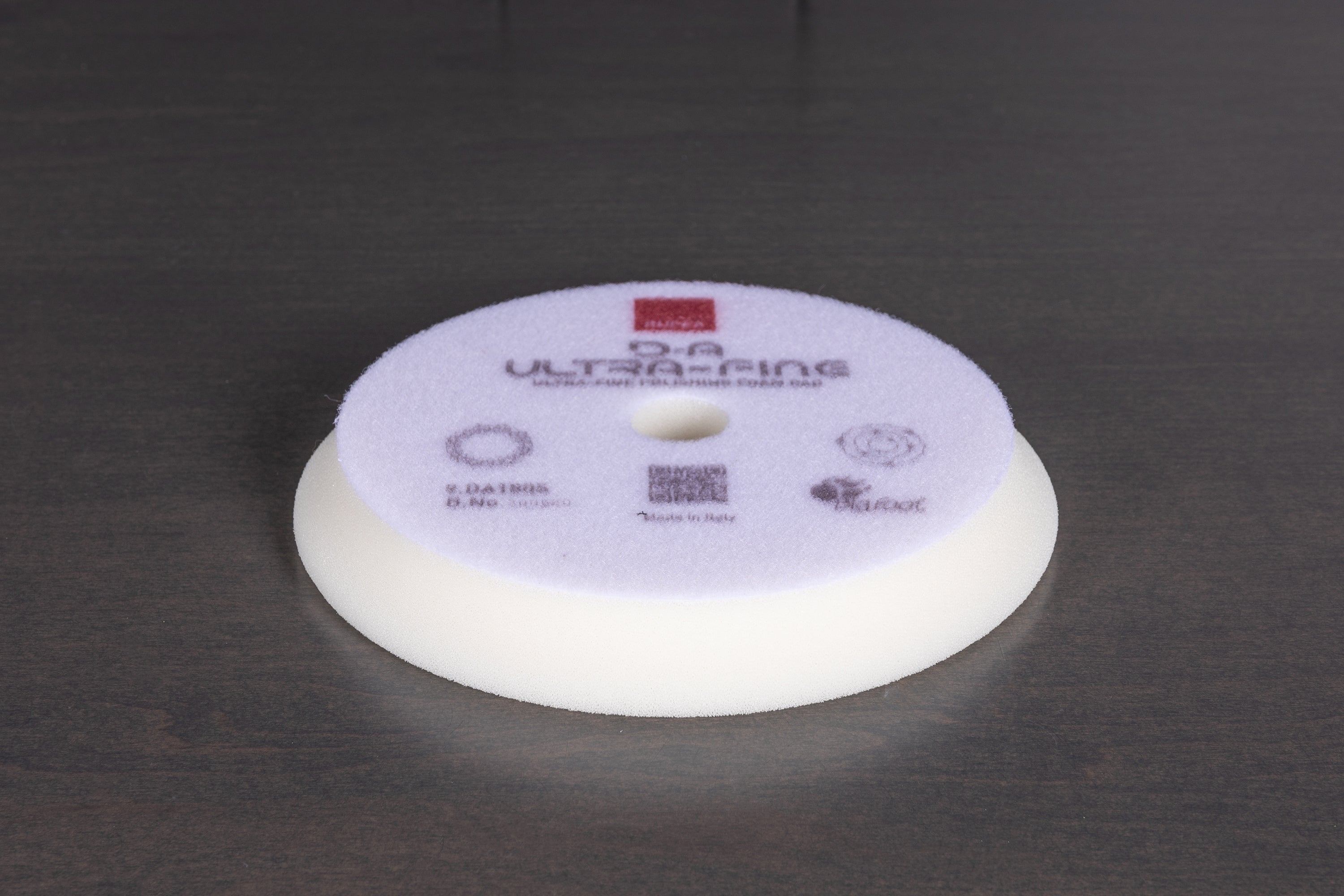 RUPES D A Ultra Fine White Foam Polishing Pad - Perfect for Car Detailing & Paint Correction - Ideal for Professional Auto Detailing & DIY Enthusiasts