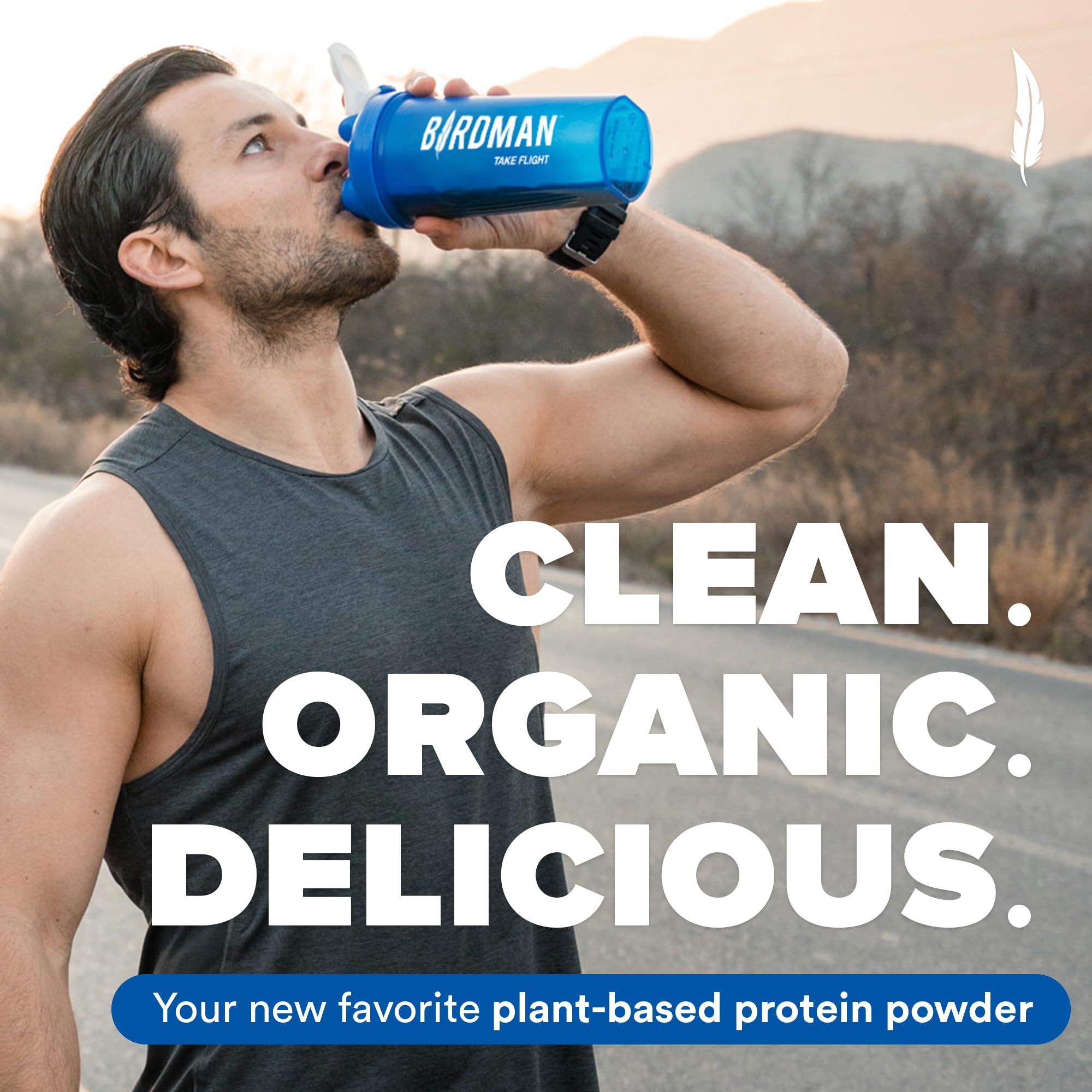 Organic Vegan Protein Powder - Plant Based, Stevia & Sugar Free, Low Carb, Dairy Free, Keto Friendly, Non-Whey with Probiotics | Pea Protein Vanilla Flavor (60 Servings, 3.9 lb) for Post-Workout Recovery & Healthy Lifestyle