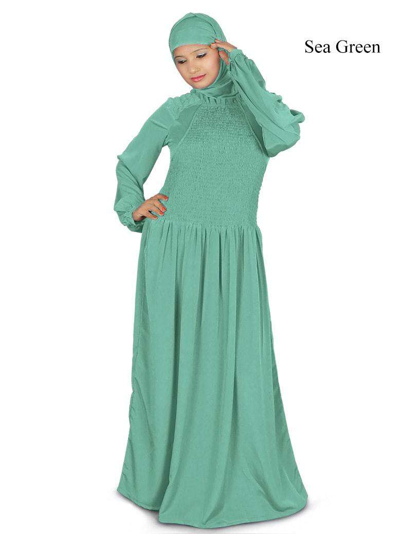 Anika Abaya - Elegant Muslim Prayer Dress for Women | Perfect for Prayer, Mosque, and Special Occasions