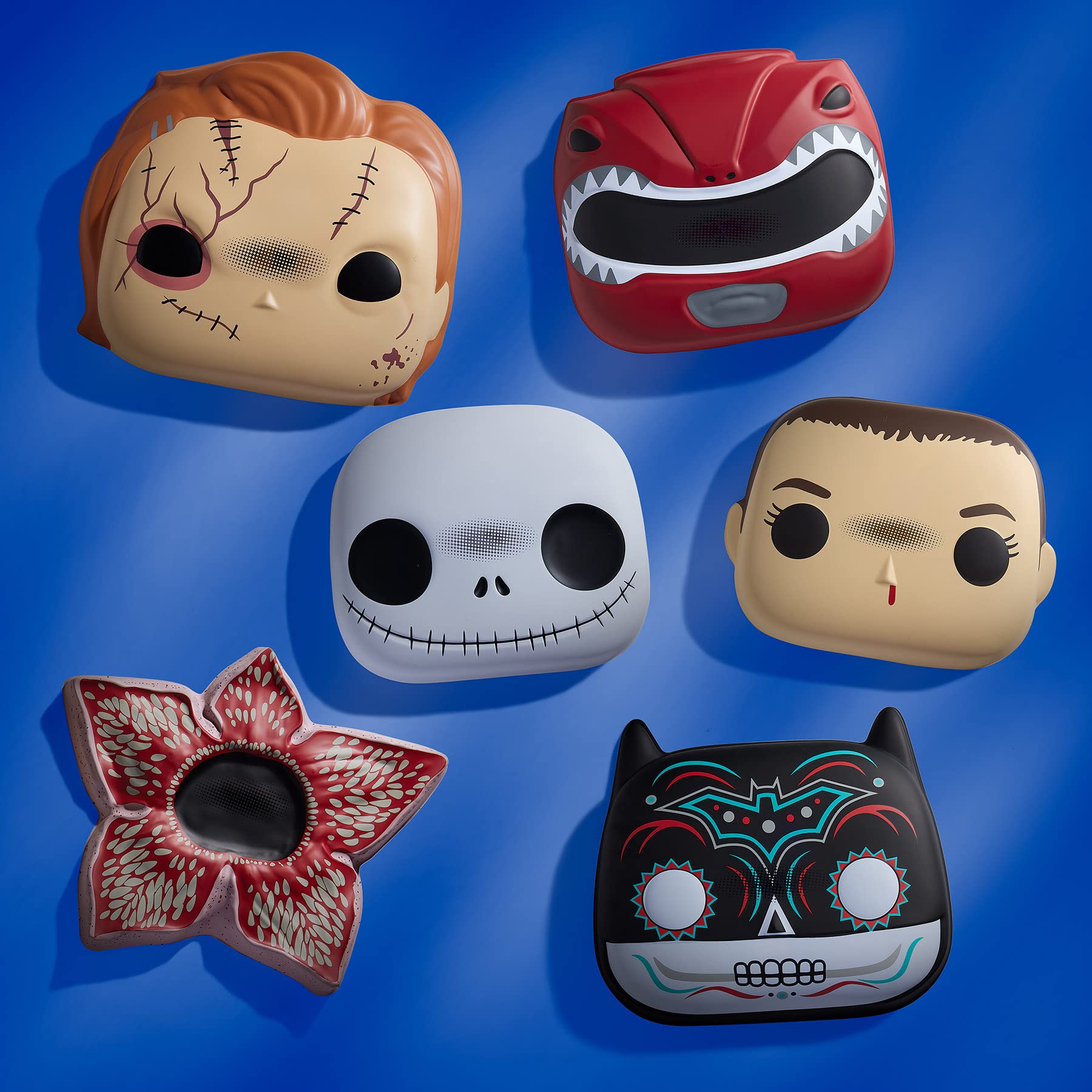 Stranger Things Eleven Pop! Mask - Funko Pop Costume Accessory for All Ages | Oversize Regular Fit | Perfect for Halloween, Cosplay, and Themed Parties