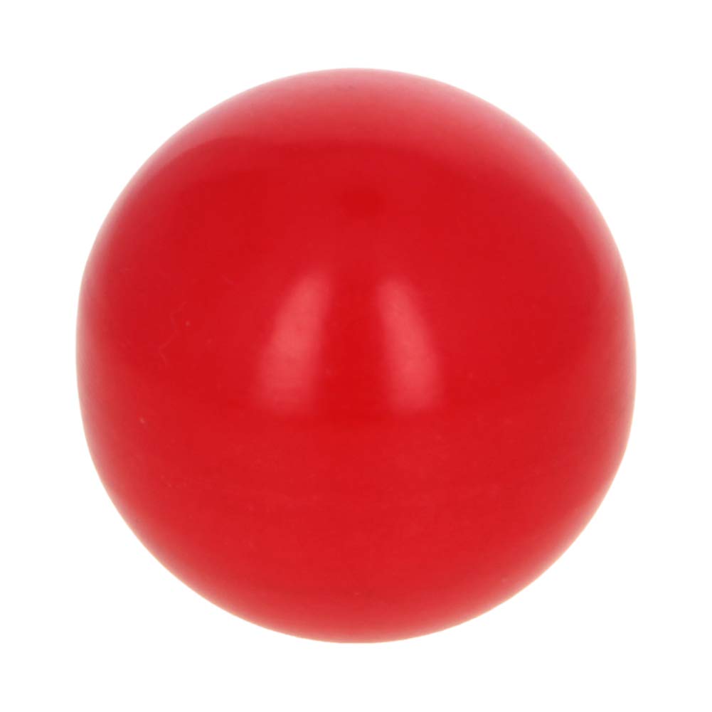 6Pcs Thermoset Ball Knob M10 Female Thread Bakelite Handle - 35mm Diameter Spherical Knob with Smooth Rim (Red) - Perfect for Lawn Mowers, Exercise Equipment & DIY Projects - Durable & Easy-Grip Replacement Handle for Machinery Tools
