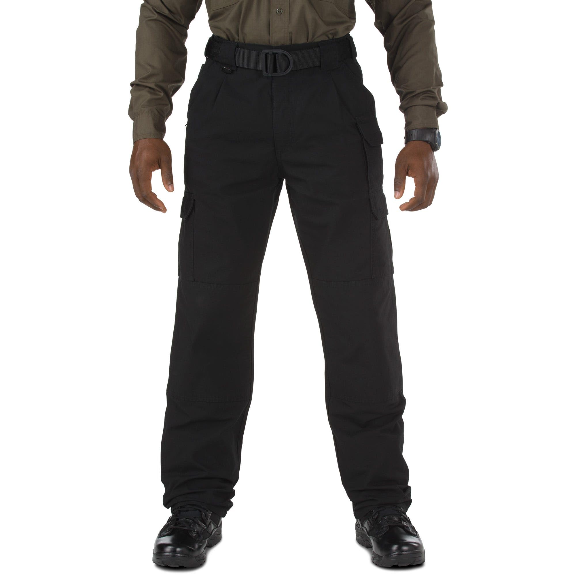 5.11 Tactical Men's Active Work Pants - Durable 100% Cotton with Double Reinforced Knees | Style 74251 for Outdoor Work, Hiking & Tactical Operations