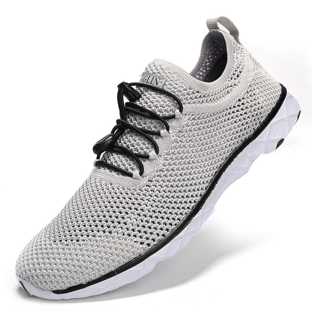 Men's Quick Drying Aqua Water Shoes - Lightweight Swim Shoes for Beach, Pool & Water Sports | Non-Slip Barefoot Water Shoes for Men