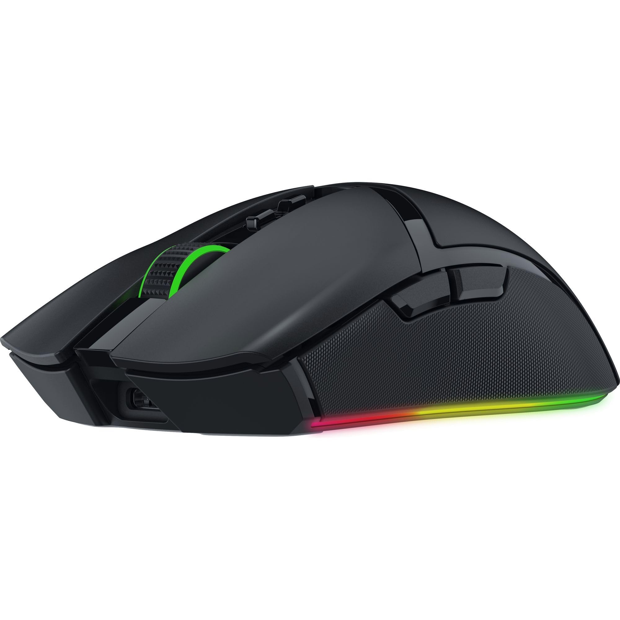 Razer Cobra Pro Wireless Gaming Mouse - 10 Programmable Buttons, Chroma RGB Lighting, 30K DPI Optical Sensor, Gen-3 Optical Switches, 2.4GHz/Bluetooth/USB-C, 170-Hour Battery (Black) - Perfect for PC Gaming, Esports & Professional Workstations