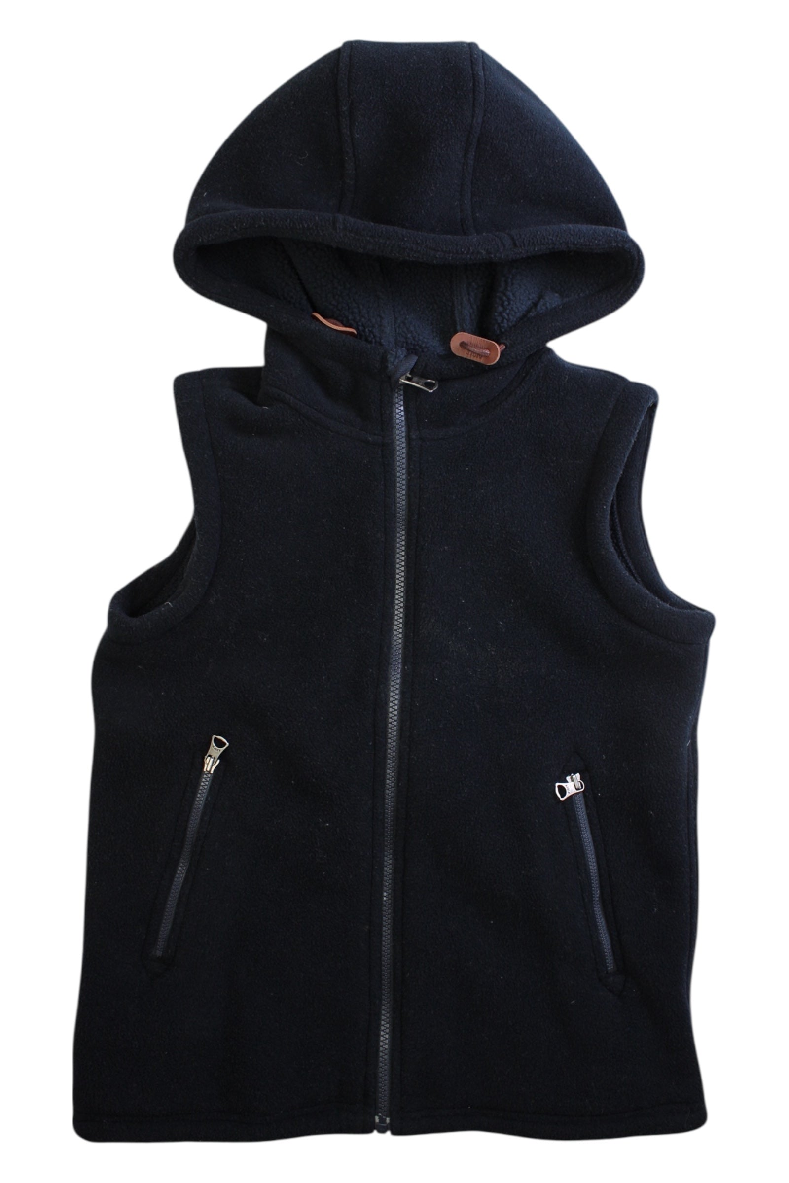 Aigle Fleece Vest with Hood for Boys Age 10 - Warm & Comfortable Outdoor Layering for Hiking, Camping, and School Activities