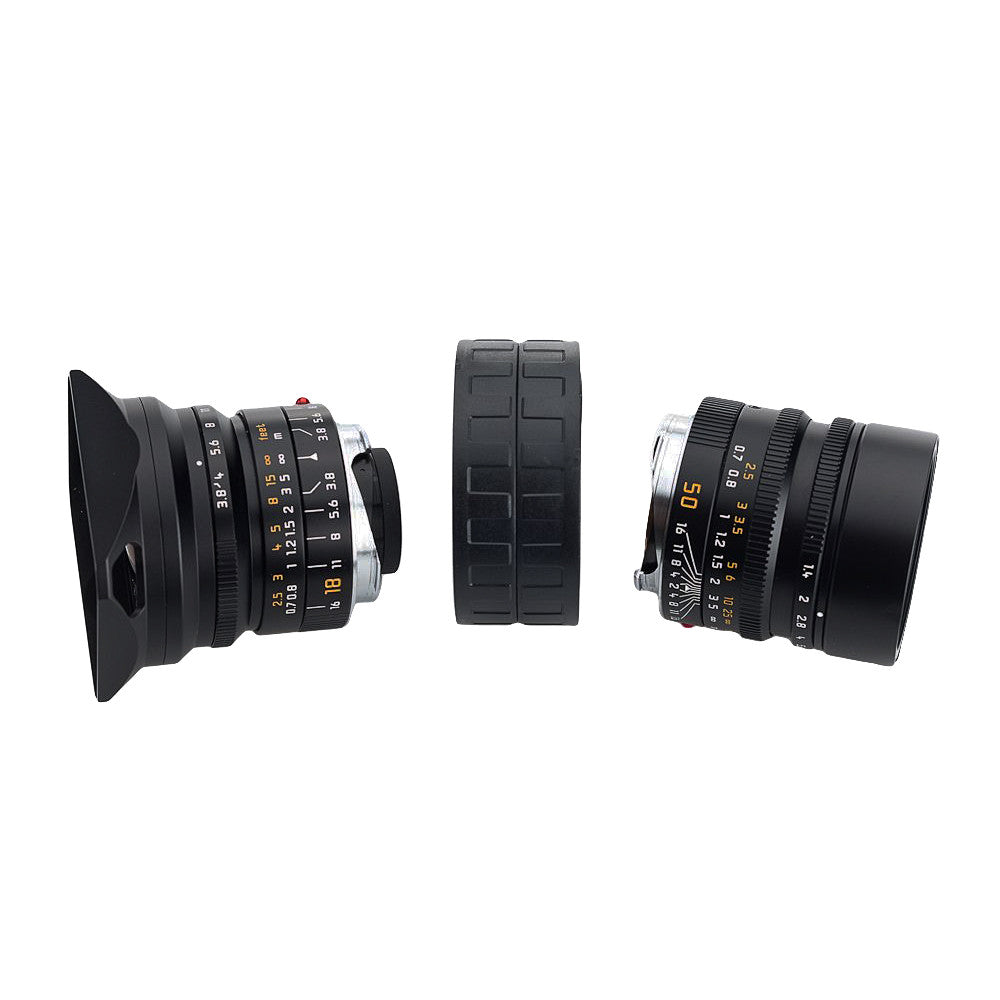 OpTech Lens Mount Cap M Double - Secure Camera Lens Cover for Canon, Nikon, Sony DSLR - Perfect for Travel, Photography & Equipment Protection