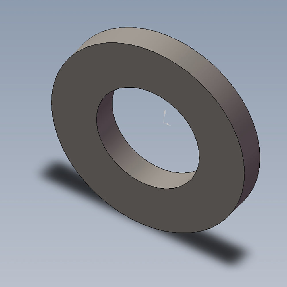 DC30 27 Flat Washer - Stainless Steel Metric Washers for Industrial & Automotive Use - Heavy Duty Fasteners for Machinery, Plumbing & DIY Projects