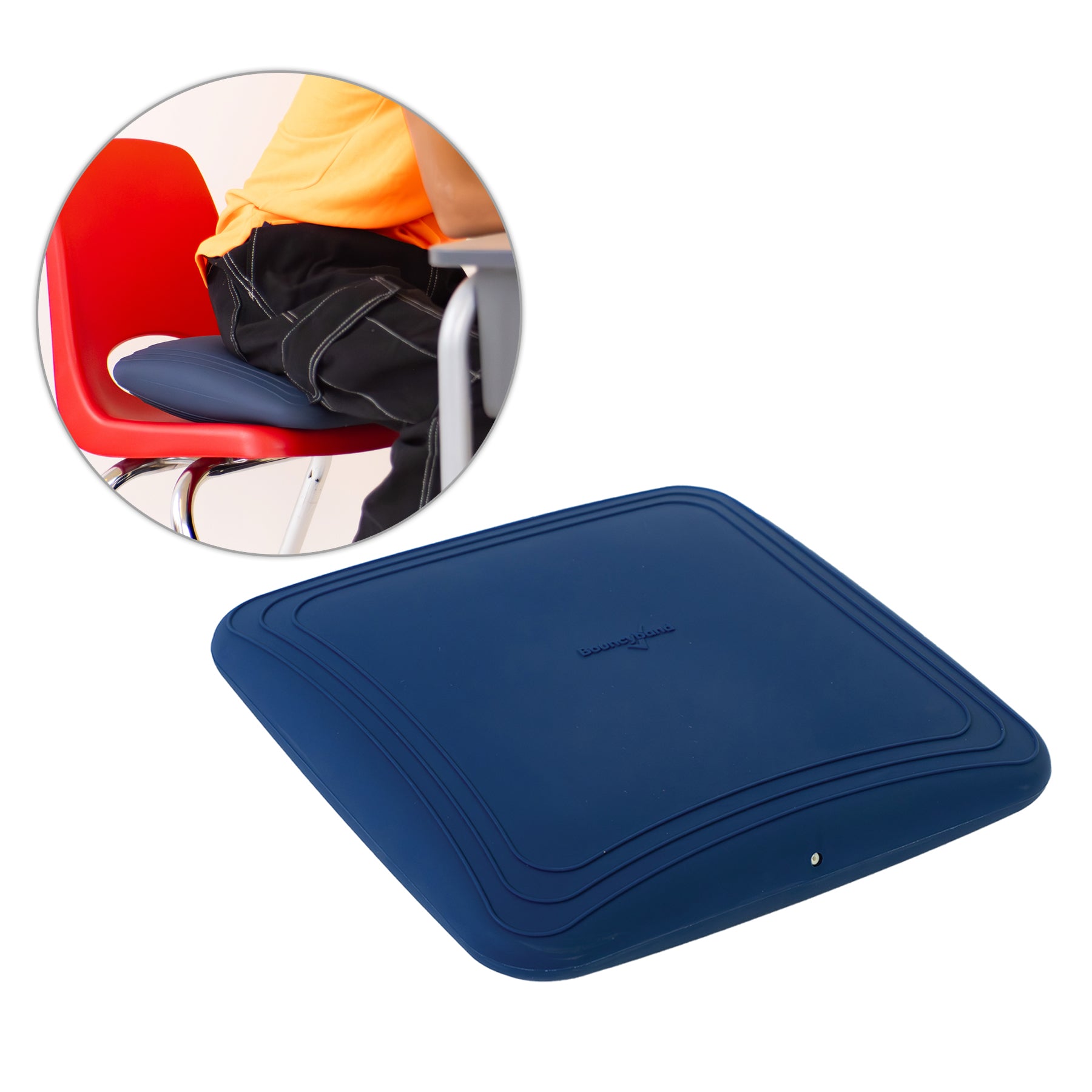 Bouncyband Wobble Pad - Kids Balance Cushion for Active Sitting | Improves Focus & Posture | Perfect for Classroom, Homeschool & Sensory Play