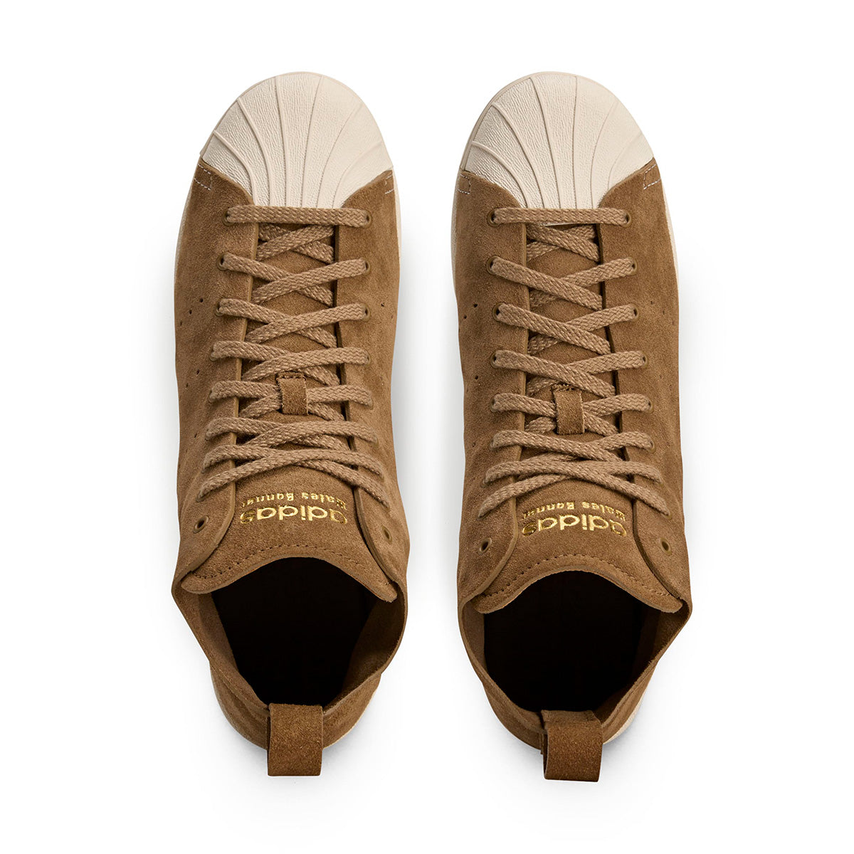 Wales Bonner Superstar Hi Sneakers in Brown - Stylish and Comfortable High-Top Shoes for Men & Women | Perfect for Casual Wear, Street Fashion, and Everyday Outfits
