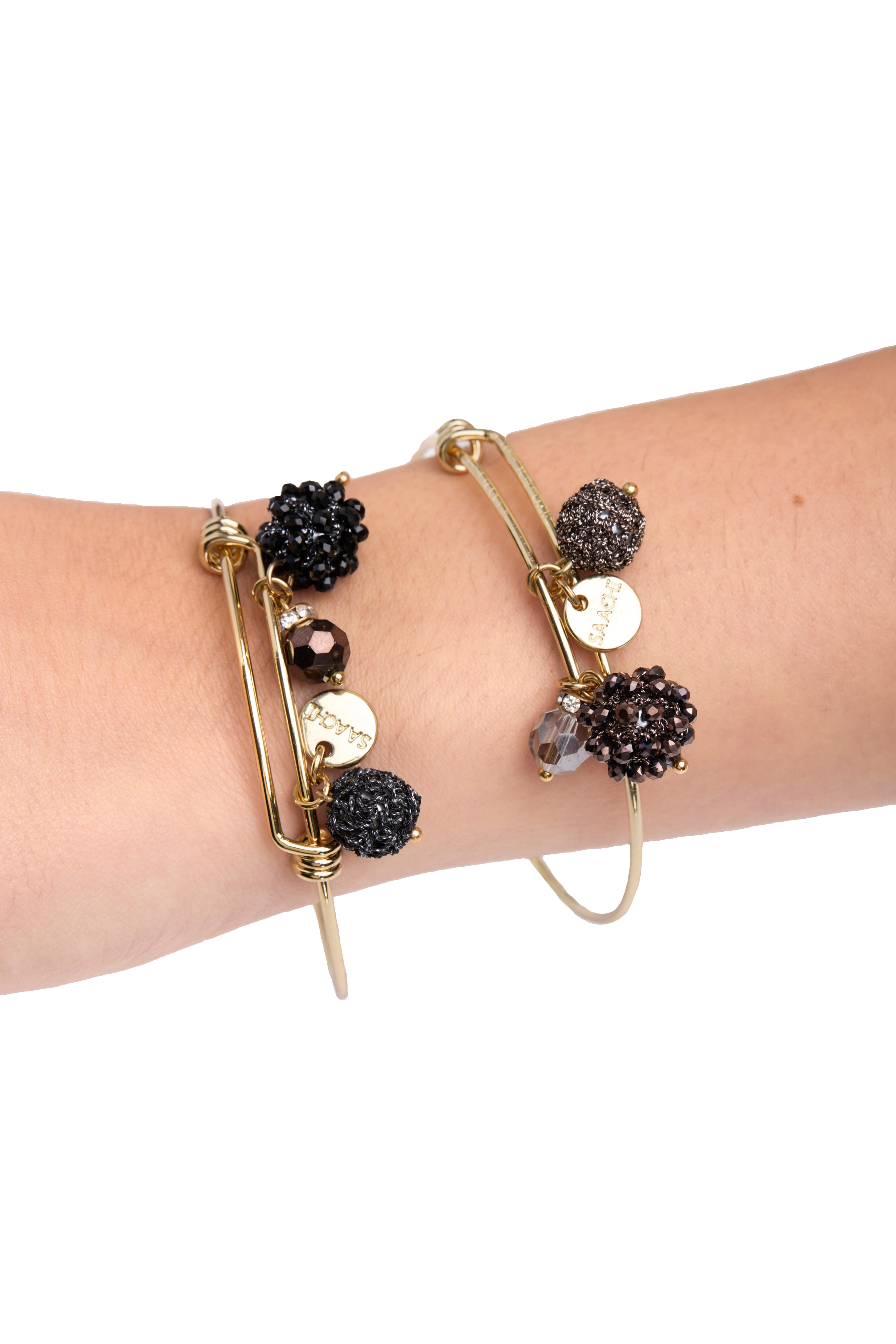Adjustable Charm Bangle Bracelet for Women - Stackable Fashion Jewelry for Layering & Everyday Wear - Perfect Gift for Her