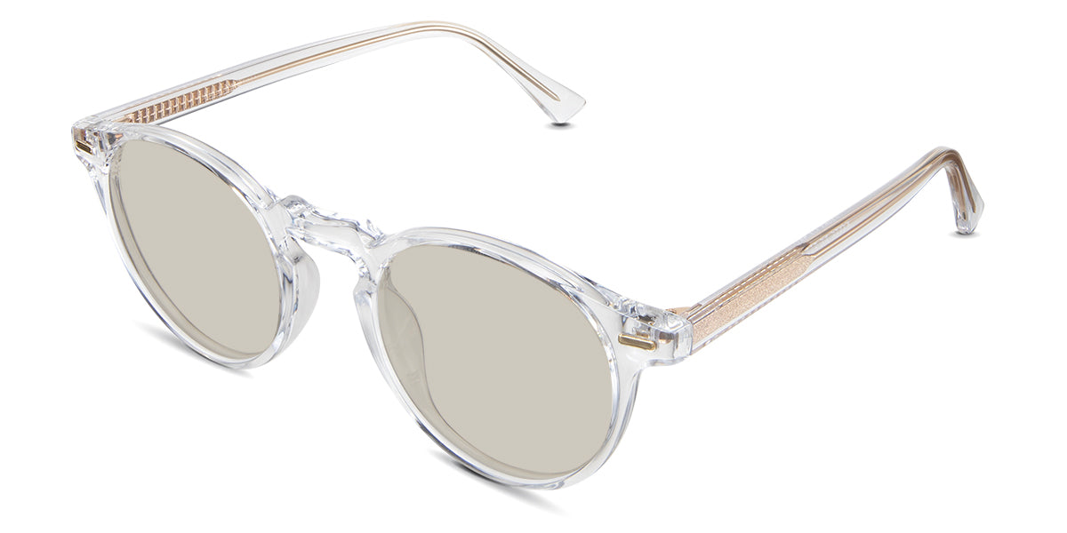 Carey Men's Prescription Tinted Sunglasses - UV Protection & Polarized Lenses for Driving, Fishing & Outdoor Activities
