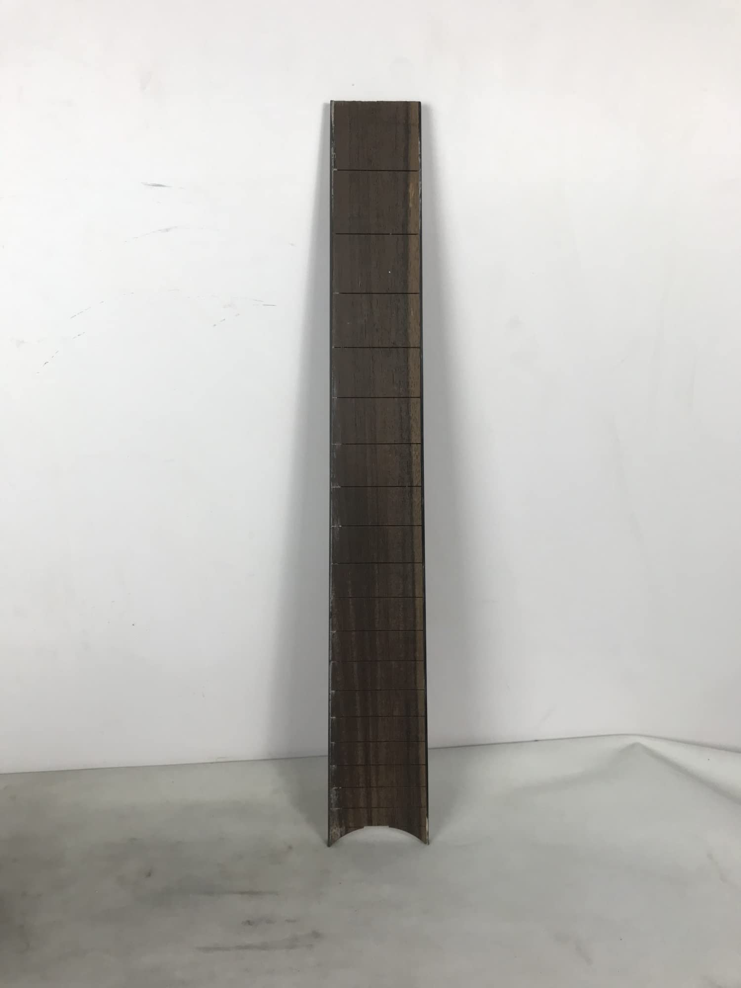 Rosewood Fretless Fingerboard 19-Fret Acoustic Guitar Replacement Neck - Unfinished DIY Guitar Neck for Custom Builds & Repairs | Perfect for Luthiers & Musicians