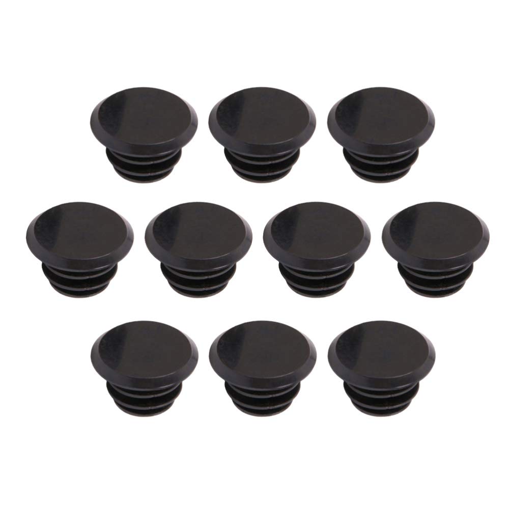 Veemoon Bike Bar End Plugs for Road & Mountain Cycling - Durable Plastic Handlebar Caps