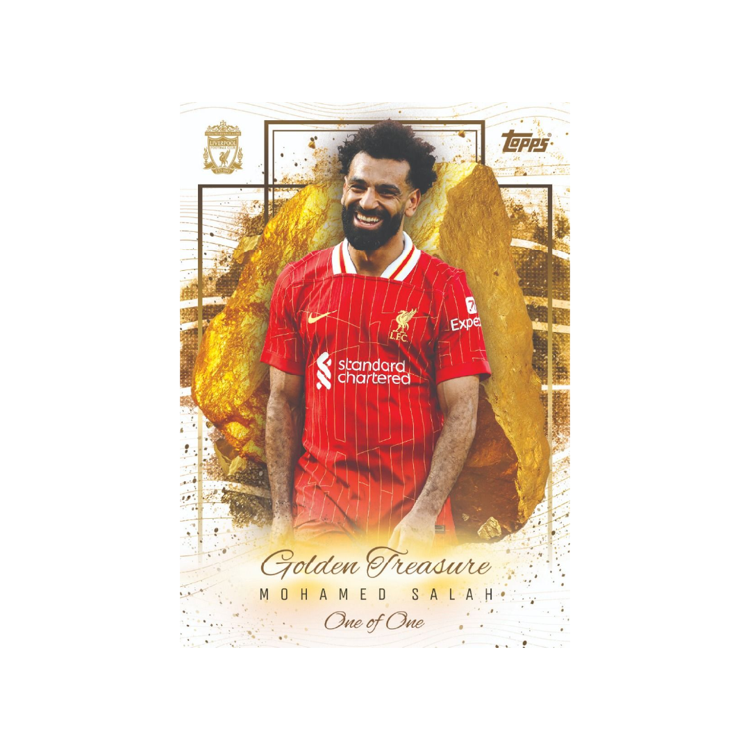 Official Topps Liverpool FC 2024/25 Fan Set - Collectible Soccer Trading Cards for Fans & Gift Ideas - Perfect for Match Days, Display & Memorabilia Collections