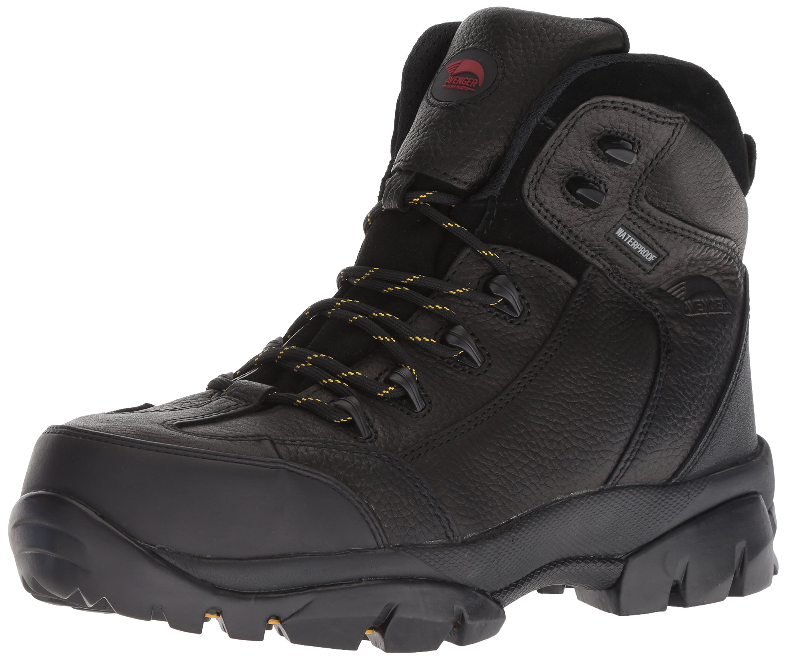 Avenger Enduro A7264 Men's Composite Toe EH Waterproof Work Boots - Durable Safety Shoes for Construction, Warehouse & Outdoor Work