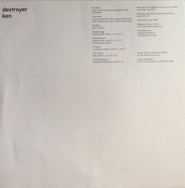 Destroyer Ken Limited Edition Yellow Vinyl LP Album with 7 Bonus Tracks (Near Mint NM/M) – Perfect for Record Collectors & Indie Music Lovers