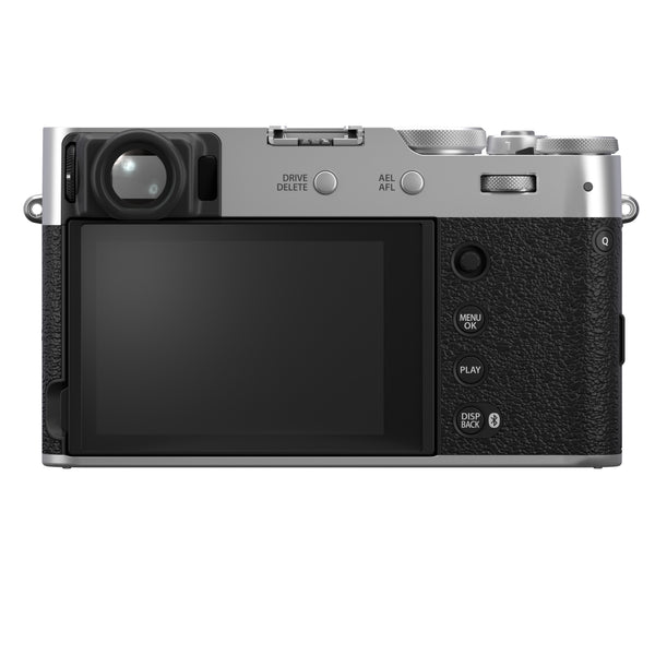 FUJIFILM X100VI Silver Digital Camera with Wide Conversion Lens - Perfect for Street Photography & Travel Vlogging