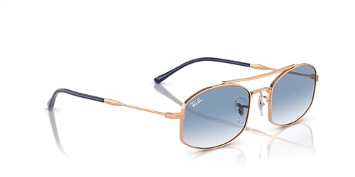 Rose Gold/Clear Gradient Blue