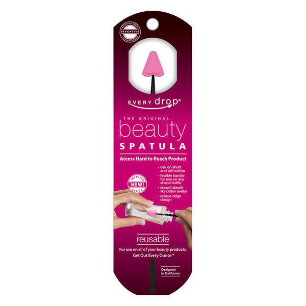 Every Beauty Every Drop Beauty Spatula - Silicone Makeup Spatula for Jars & Bottles - Perfect for Skincare, Foundation, and Creams - Save Every Last Drop (Great for Travel & Home Use)