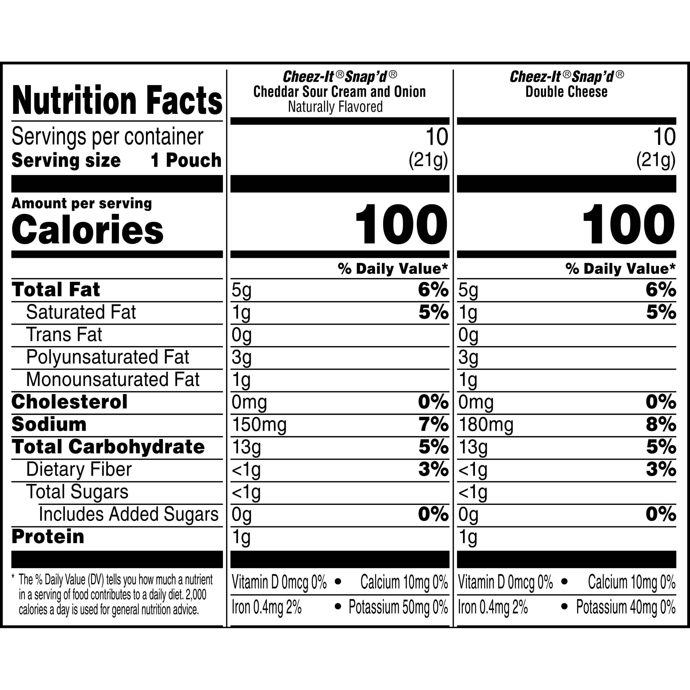 Cheez-It Snap'd Thin & Crispy Cheese Cracker Chips - Variety Pack (15oz Box, 20 Packs) - Perfect for Lunch Snacks, Office Break, School Lunch & Party Platters