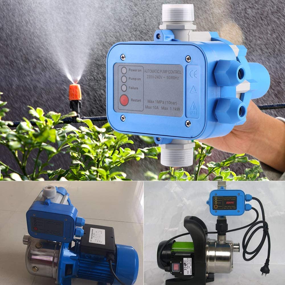 Estink Automatic Pressure Controller 100-120V for Water Pumps & HVAC