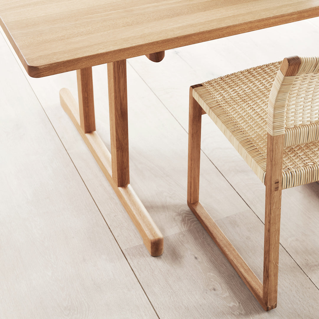 BM61 Natural Cane Wicker Chair - Modern Rattan Accent Chair for Living Room, Bedroom, Patio & Outdoor Relaxation