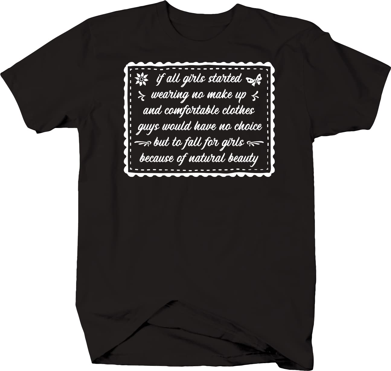 Comfortable Black T-Shirts for Men and Women - Soft Cotton Casual Shirts for Everyday Wear | Perfect for Relaxing, Lounging & Running Errands