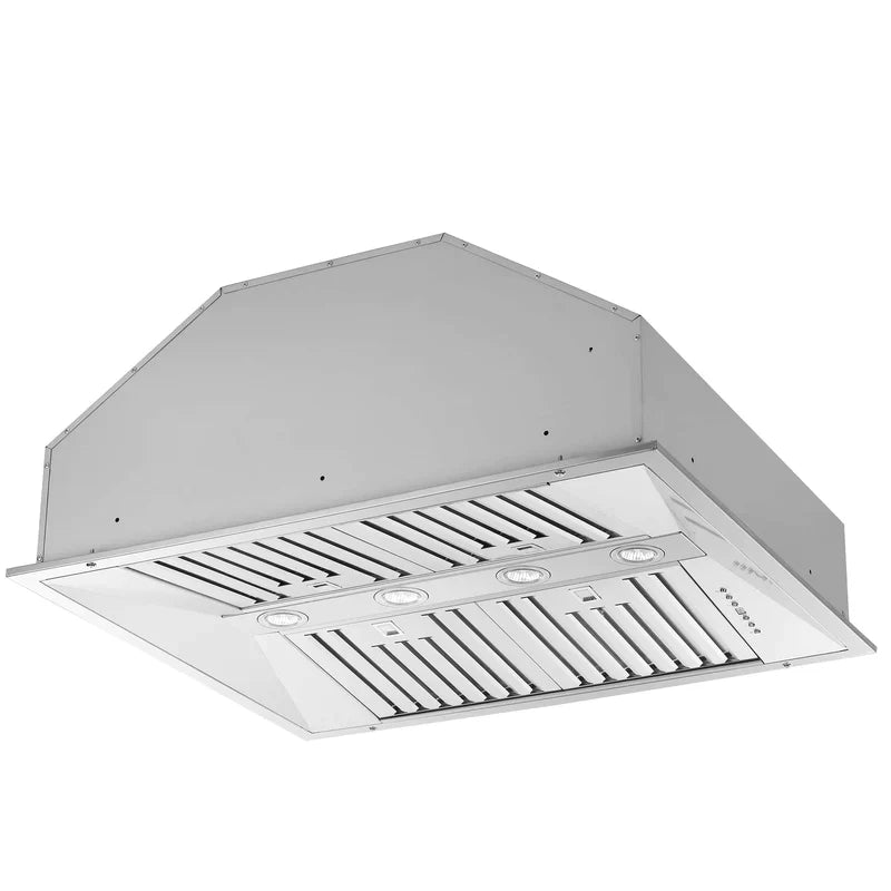 Premium FORNO Altilia FRHRE5337 Stainless Steel Insert Range Hood - Powerful Ventilation for Modern Kitchens | Ideal for Home Chefs & Open-Concept Living Spaces