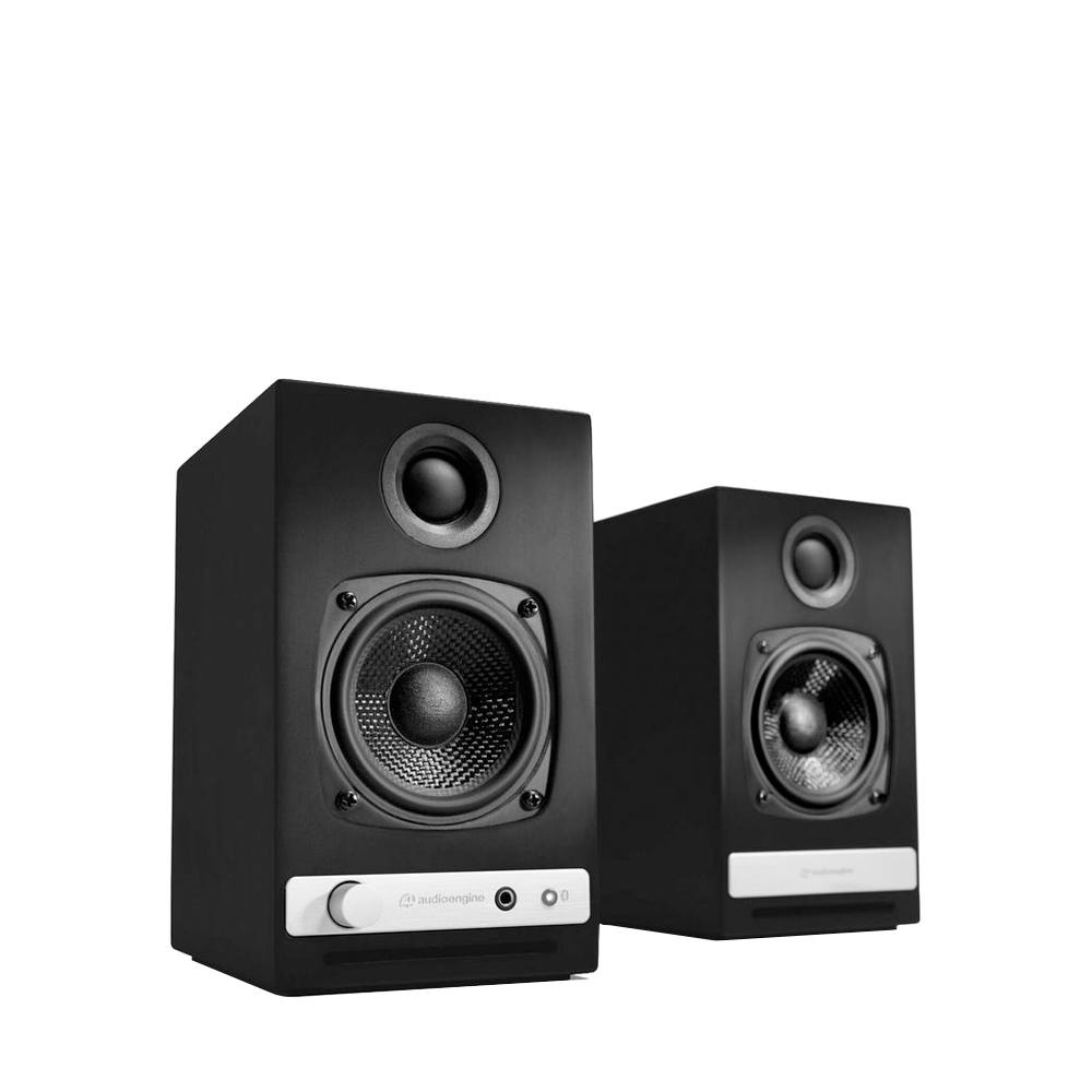 Audioengine HD3 Powered Bookshelf Speakers - Premium Wireless Bluetooth Bookshelf Speakers with Built-in DAC, 60W RMS Power - Perfect for Home Theater, Gaming & Music Listening (Black)