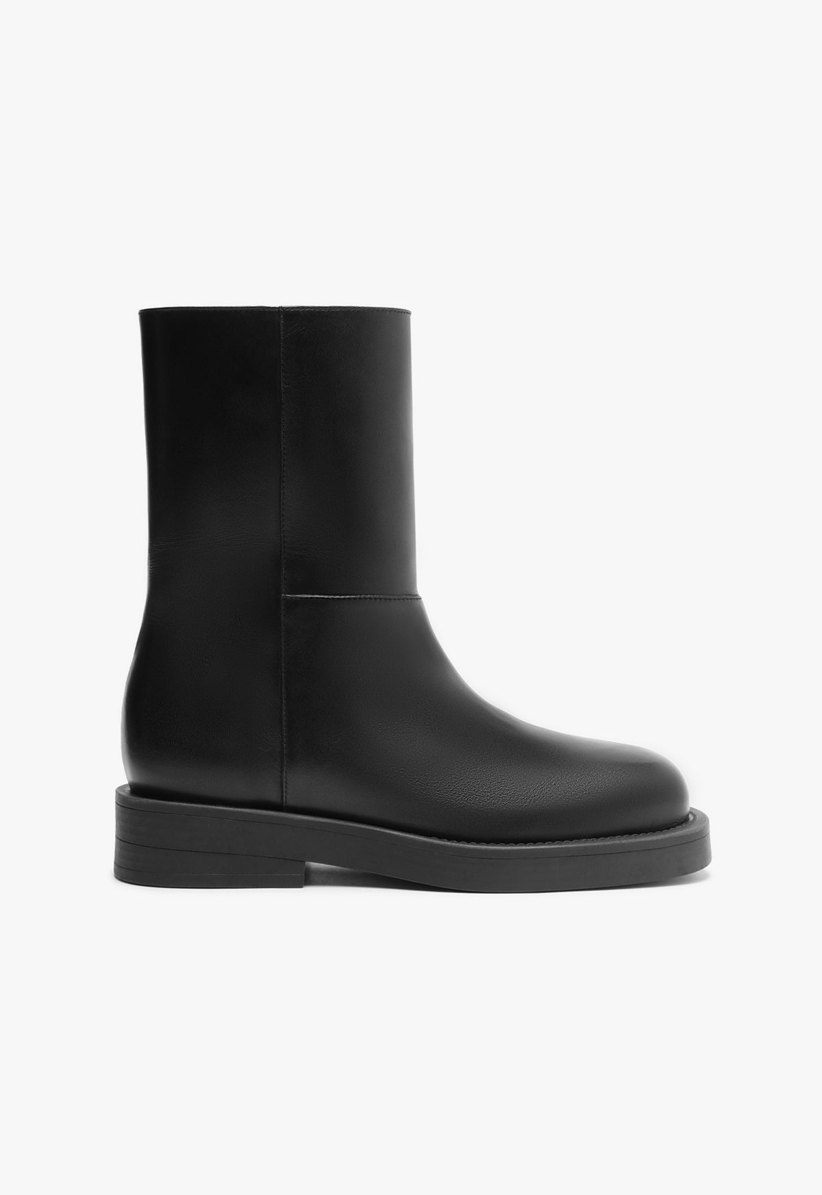 Jamie Atanado Leather Boots F24 - Low Heel Height S2195600130001 | Stylish & Comfortable Women's Boots for Casual Wear & Office Outfits