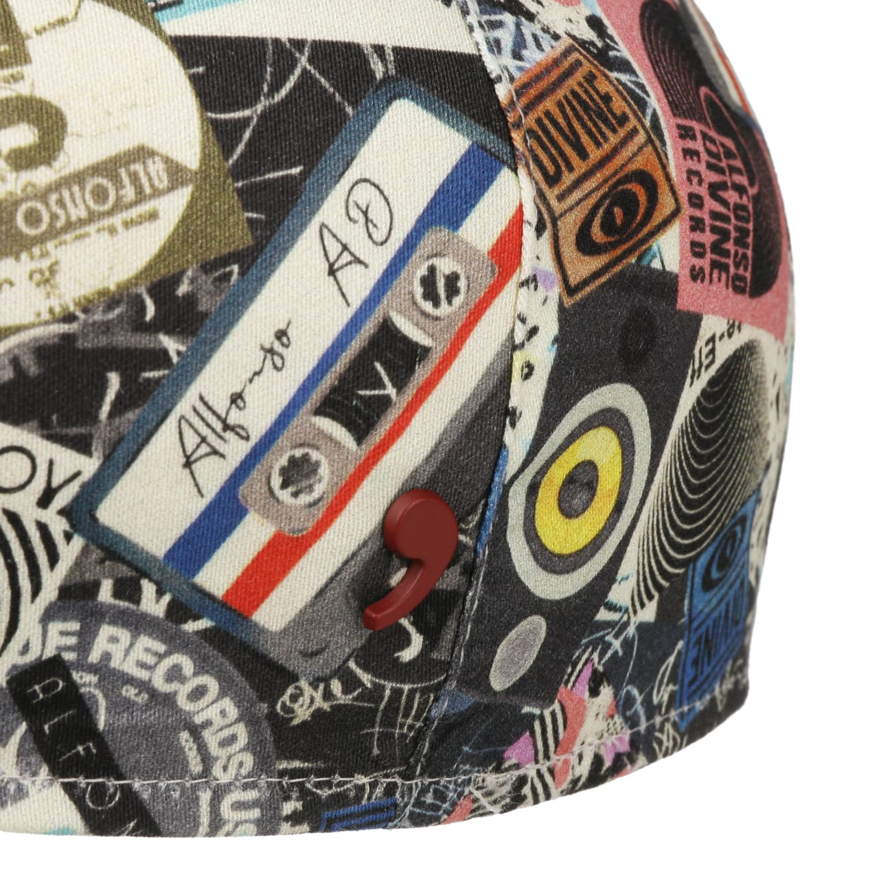 Vintage Style Music Flat Cap by Alfonso D'Este - Perfect for Jazz Festivals, Concerts & Retro Fashion Outfits