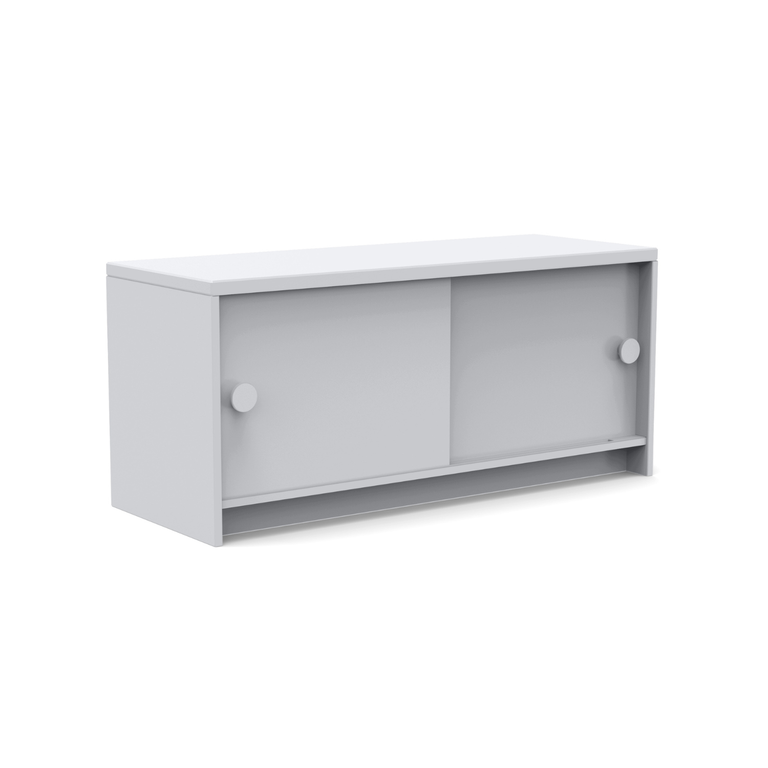 Modern Loll Slider Storage Credenza - Wooden TV Stand with Sliding Doors for Living Room, Bedroom, or Office - Stylish & Functional Furniture for Home Organization