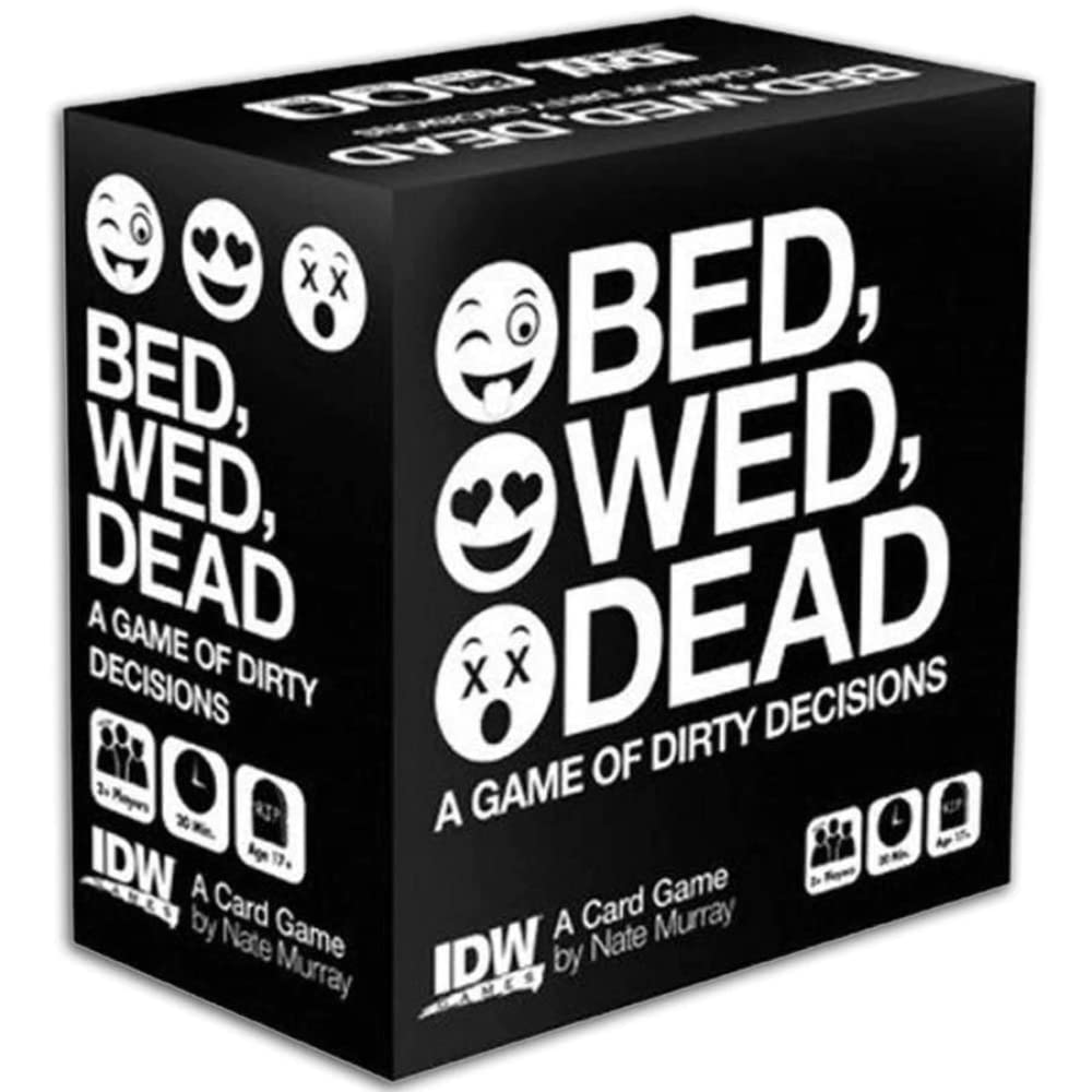 Bed Wed Dead: Fun & Hilarious Adult Party Card Game for Couples & Friends - Perfect for Game Nights, Bachelorette Parties & Date Nights