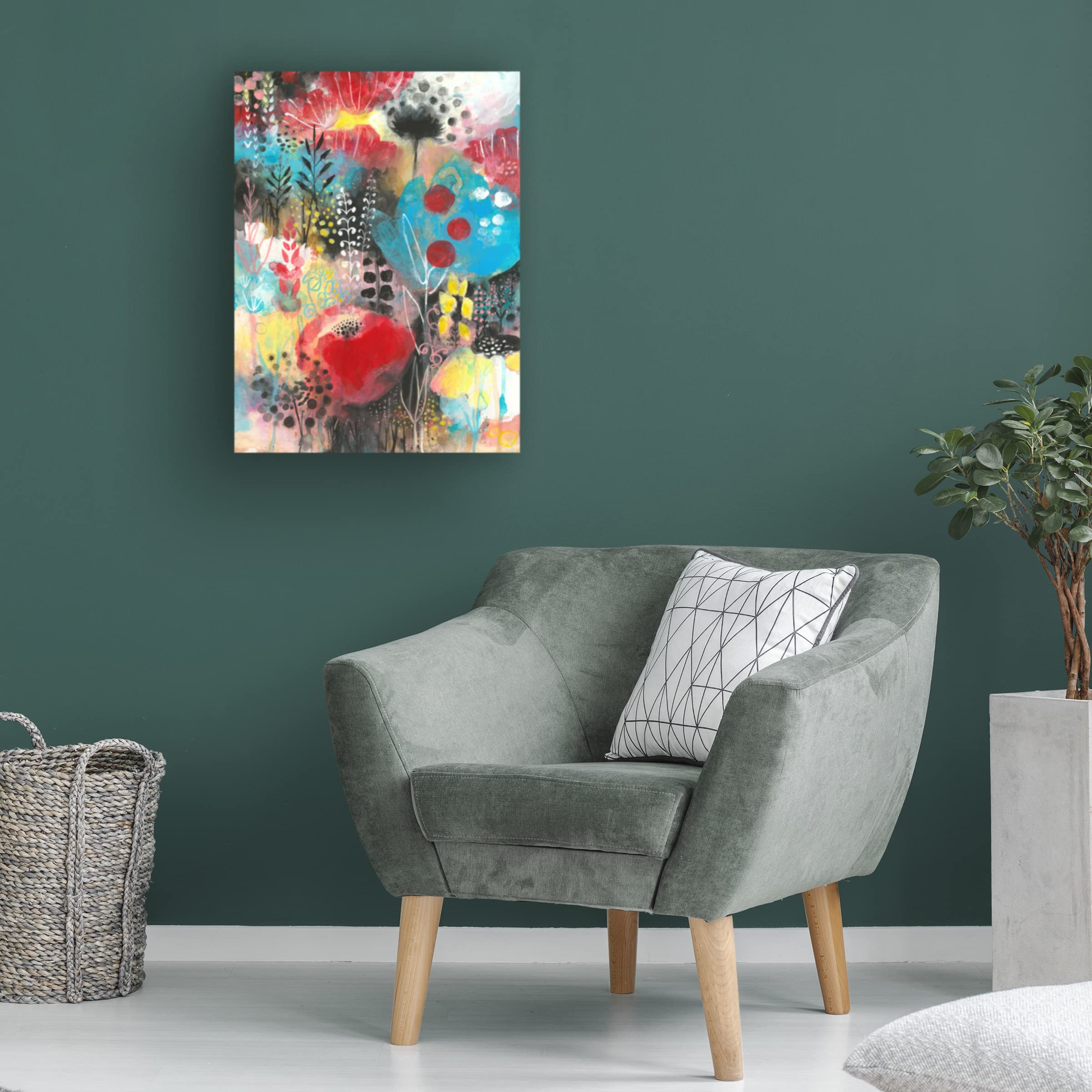Trademark Fine Art 'Alive' Canvas Print by Corina Capri - Modern Wall Decor for Living Room, Bedroom & Office