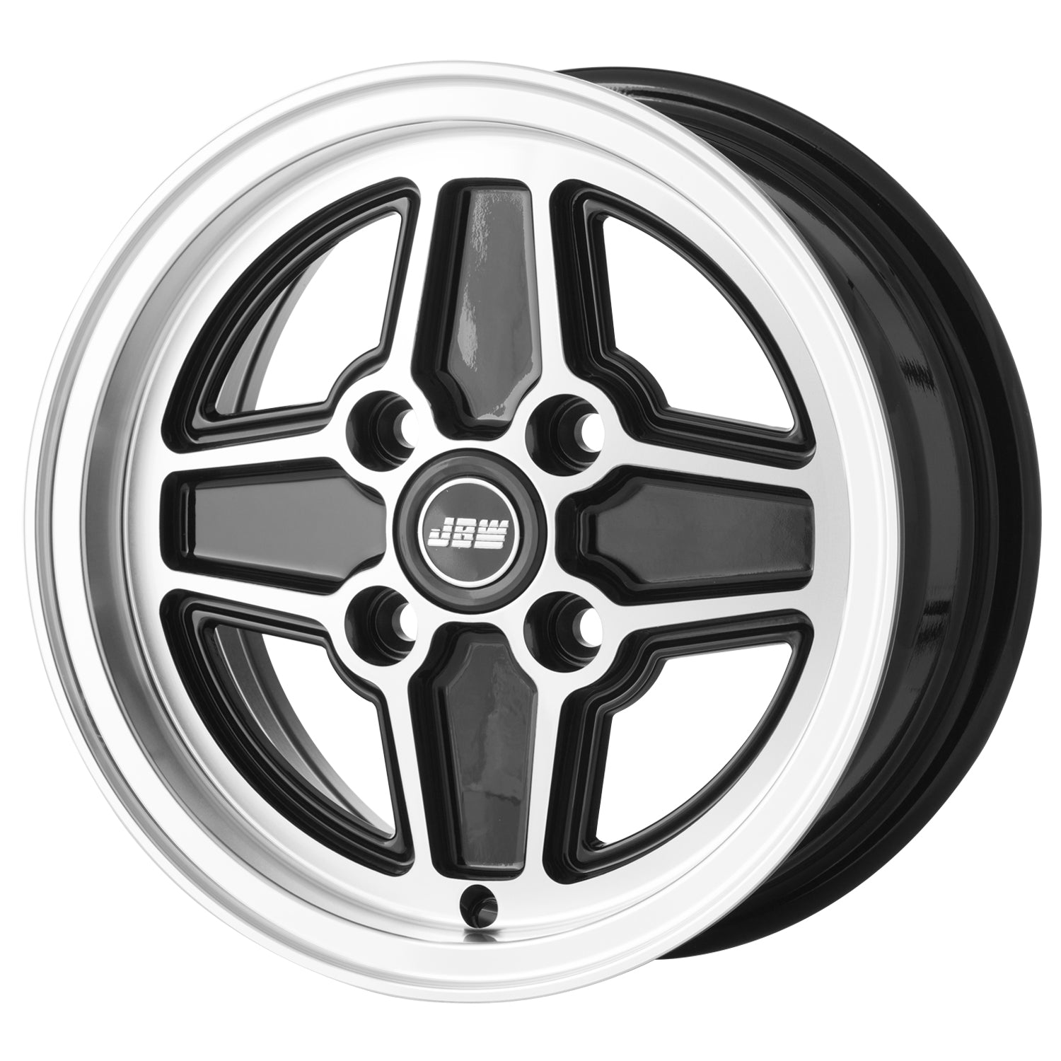 JBW 13 x 6.0 RS4 4x108 ET16 Alloy Wheels - Lightweight Performance Rims for Ford, VW, Mazda - Perfect for Street Racing & Car Enthusiasts