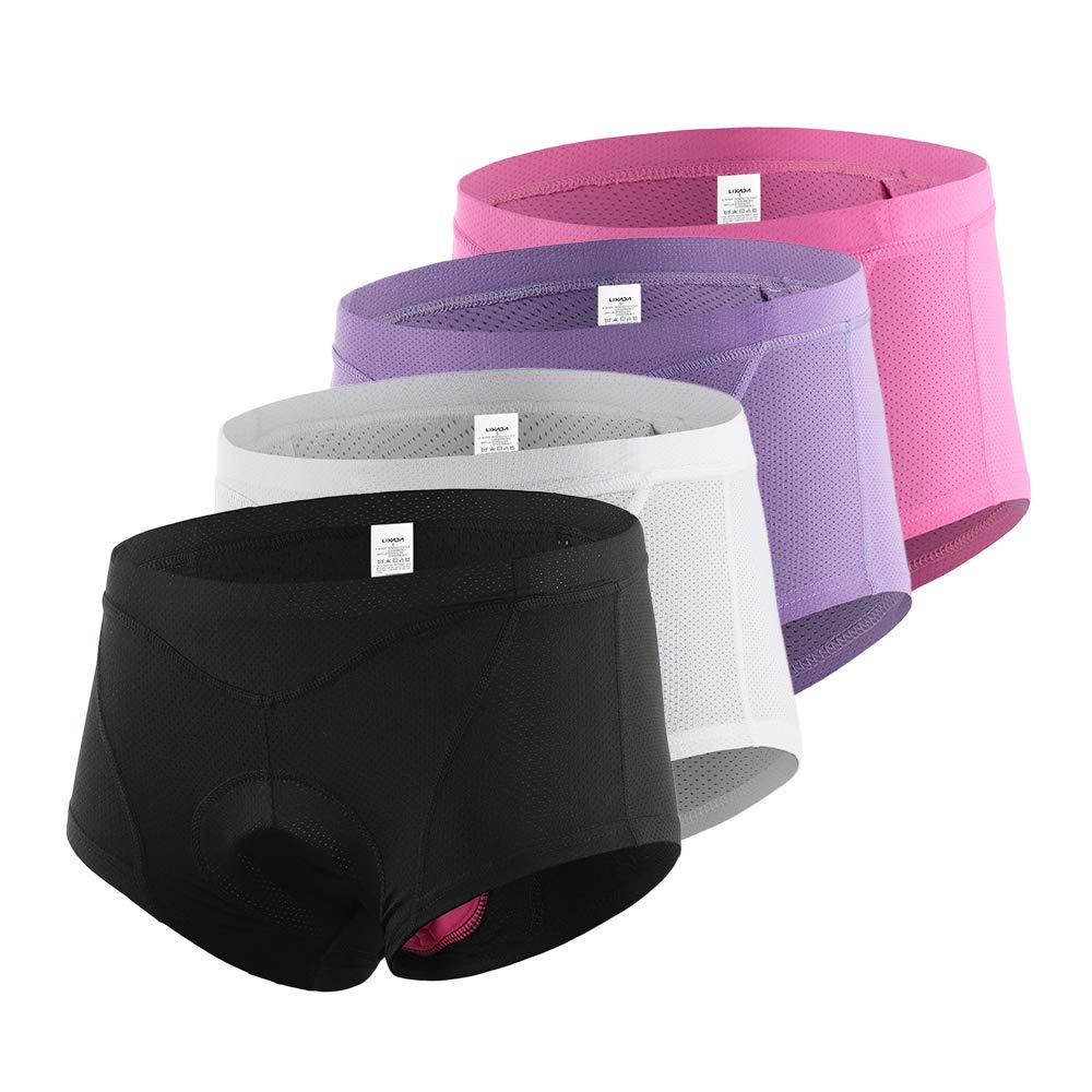 **Women's 3D Gel Padded Cycling Shorts - Breathable Bike Underwear for Comfort & Support - Perfect for Road Biking, Spinning & Indoor Cycling**