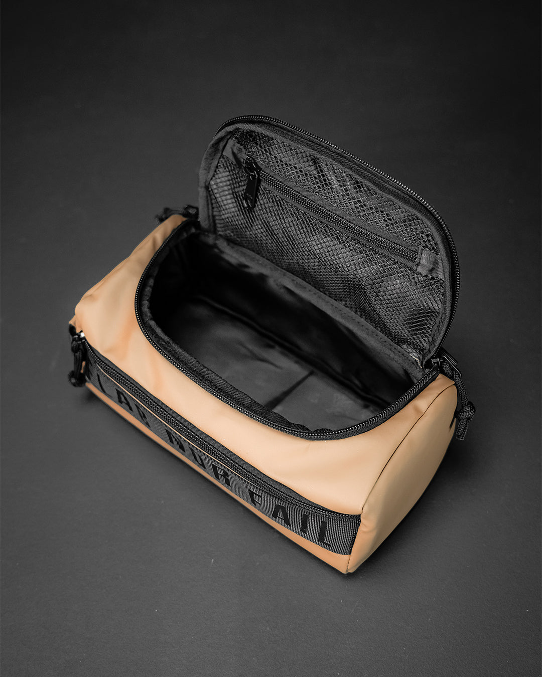 Momentum 2.5L Travel Toiletry Bag - Sand Color | Waterproof Cosmetic Organizer for Men & Women | Perfect for Camping, Gym, Business Trips & Vacation