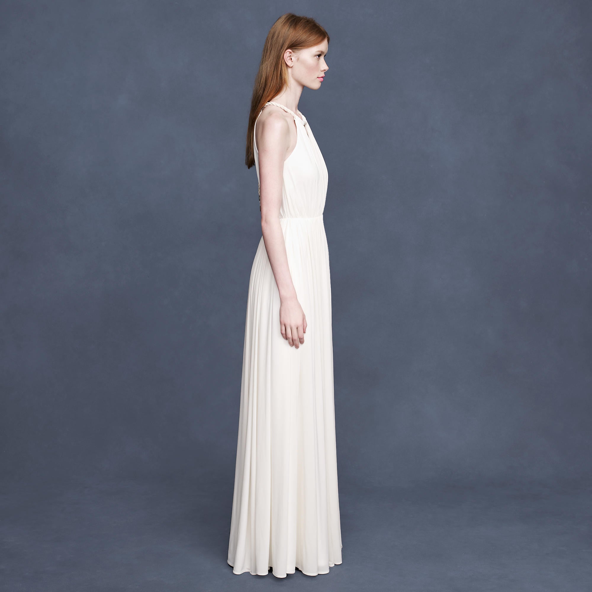J. Crew Ursula Wedding Gown - Elegant Lace Bridal Dress for Church Ceremony & Beach Weddings