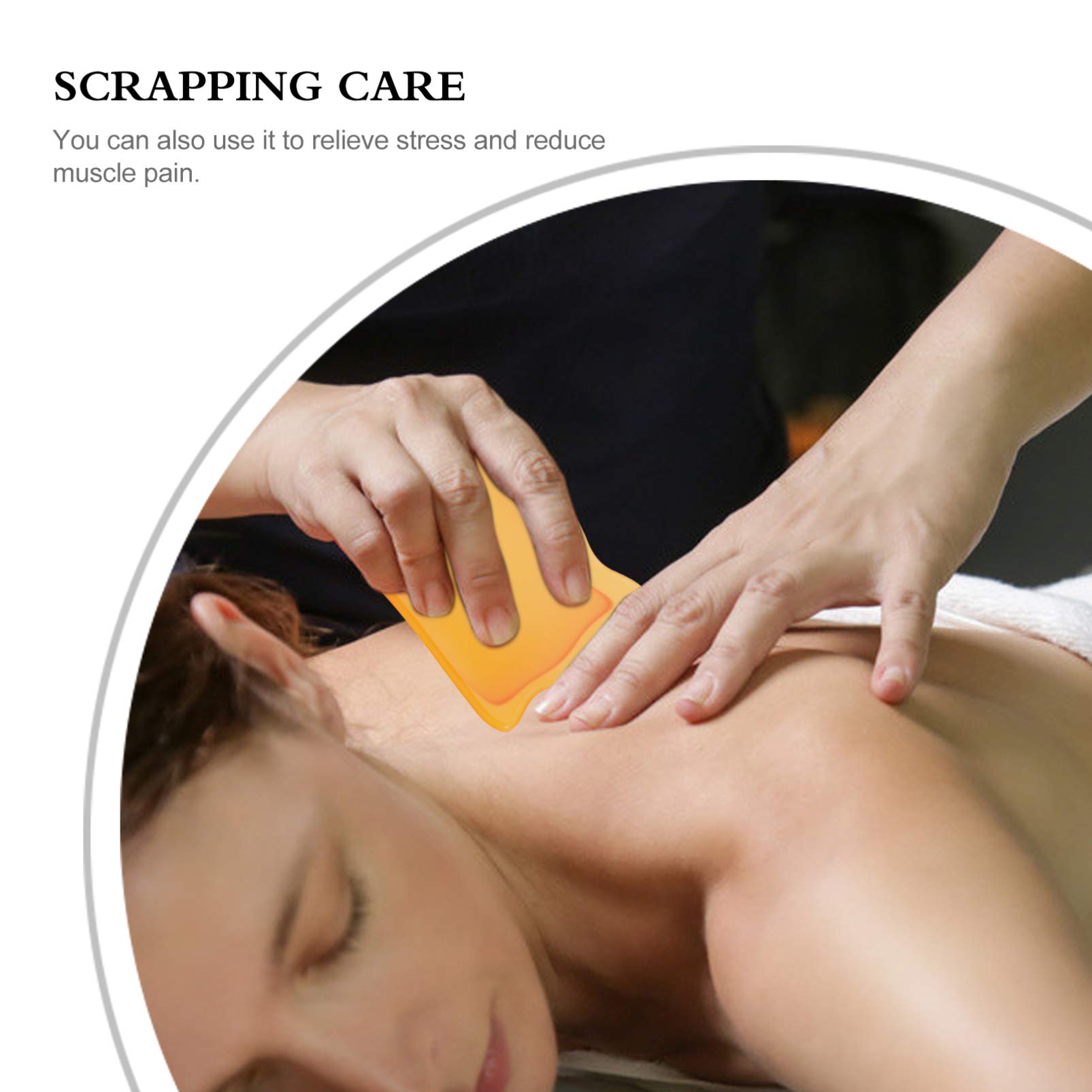 5-Piece Gua Sha Scraping Massage Set - Body Scraping Tool for Relaxation, Pain Relief & Detox - Perfect for Home Spa, Muscle Recovery & Self-Care Routine