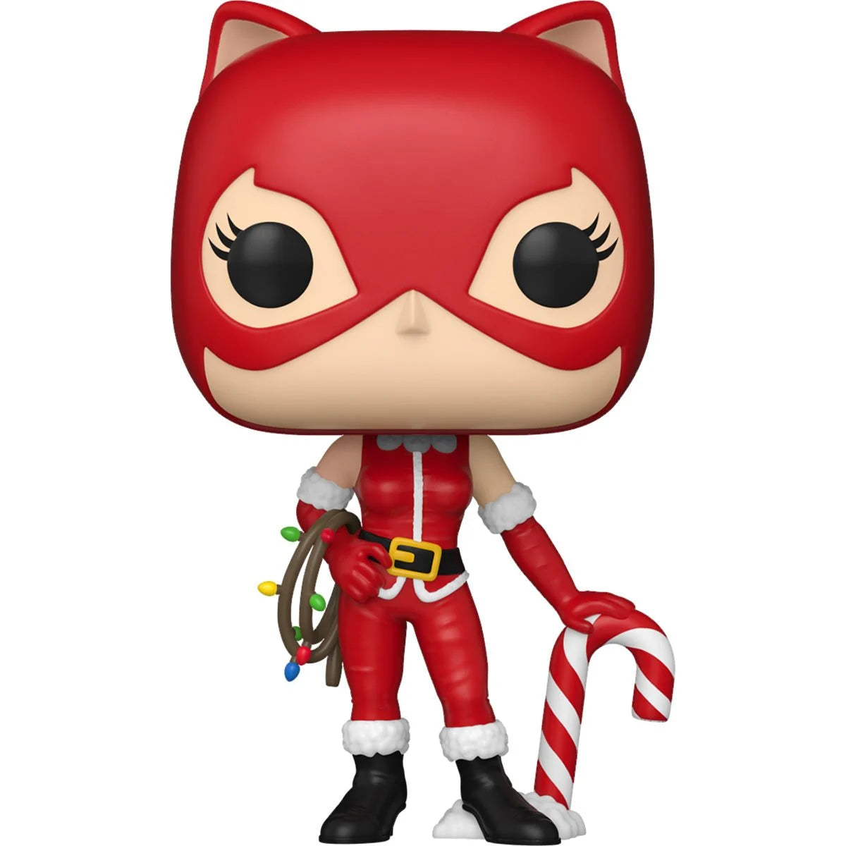 DC Comics Holiday 2024 Catwoman Funko Pop! Vinyl Figure #525 - Collectible Batman Villain Toy for Christmas Decor & Gift Giving