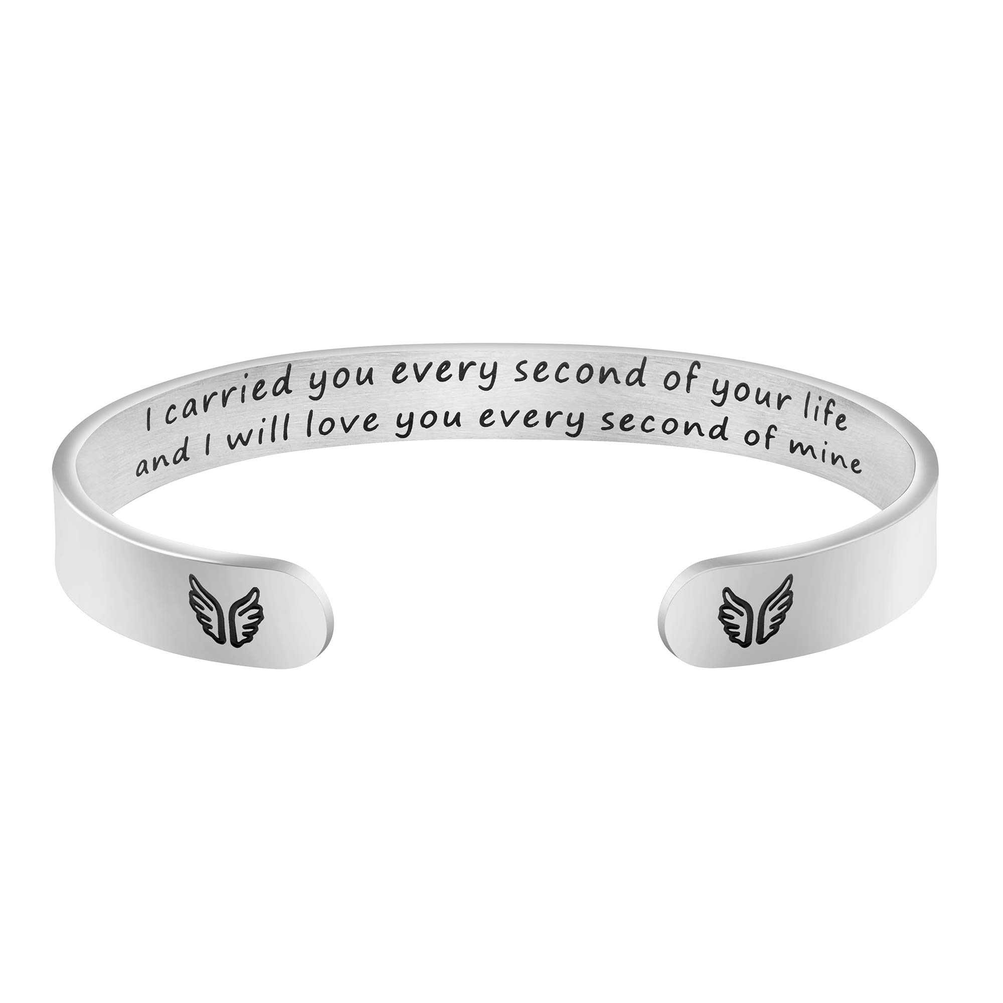 Joycuff Memorial Bracelet for Baby Loss - Sympathy & Remembrance Jewelry for Women - Grieving Gift for Miscarriage, Stillbirth, or Infant Loss - Perfect for Healing, Comfort & Honoring Loved Ones