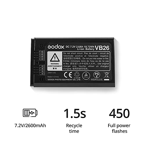 Godox V860III-N TTL 2.4G GN60 HSS Camera Flash with 10-Speed Adjustable Modeling Light & XPRO-N Trigger for Nikon DSLR - Perfect for Wedding, Portrait & Studio Photography