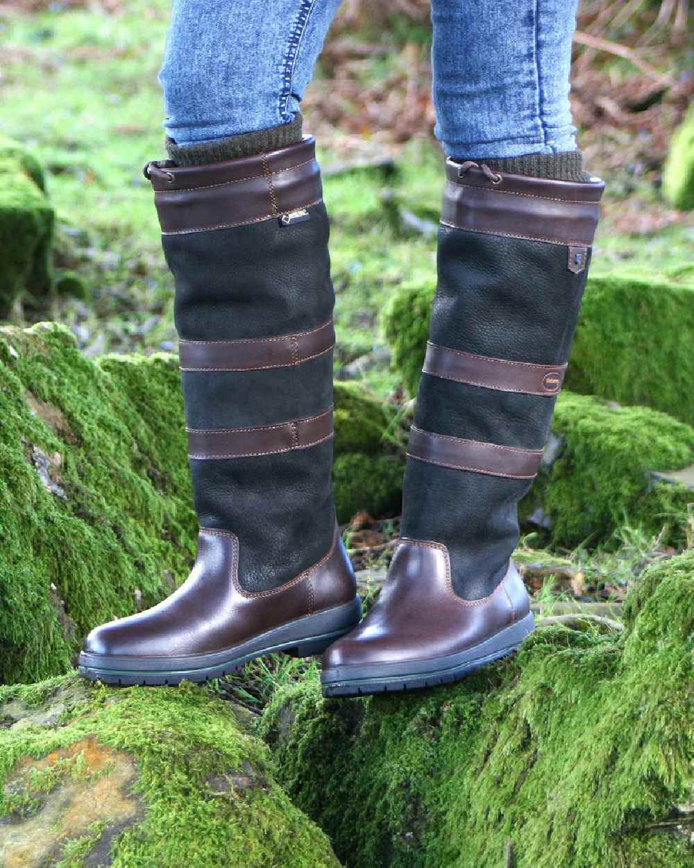 Dubarry Galway Country Boots - Waterproof Leather Riding Boots for Women & Men - Perfect for Equestrian, Hiking & Outdoor Adventures