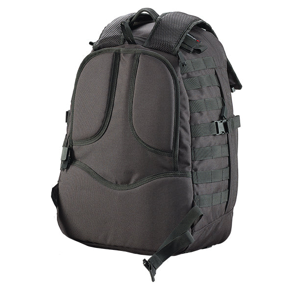 Caribee Combat 32L Tactical Backpack - Durable Military Style Hiking Backpack for Outdoor Adventures, Travel & Camping - Black