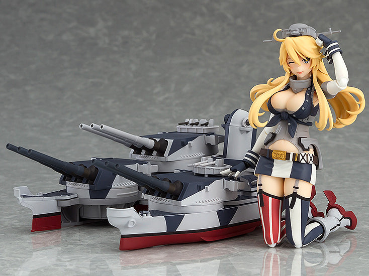 Figma #330 Iowa Kantai Collection (Reissue) Action Figure - Anime Collectible for Display & Cosplay - Perfect for Fans of Kantai Collection Battleship Girls