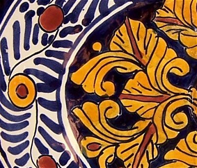 Handcrafted Marigold Ceramic Talavera Sink - Mexican Artisan Bathroom Sink - Perfect for Southwestern, Spanish, or Boho Style Bathrooms