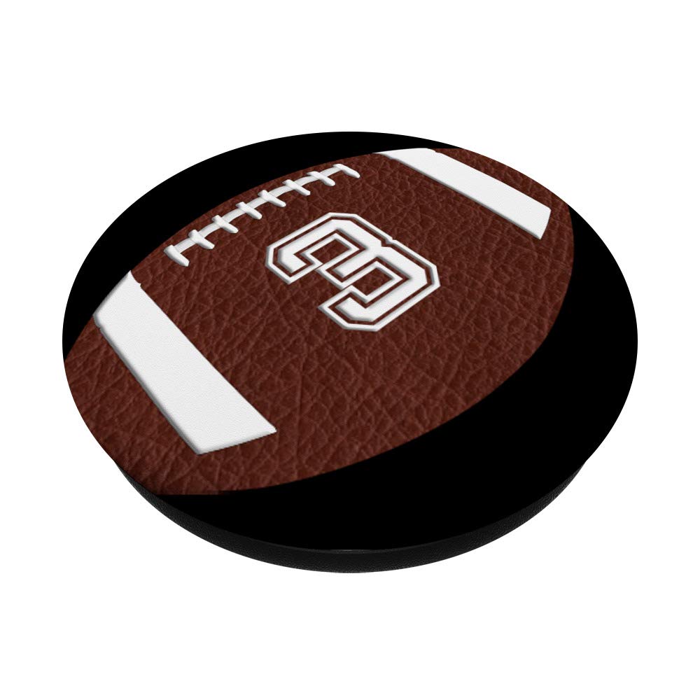American Football Player #3 Jersey Swappable PopGrip for Phones & Tablets - Perfect Sports Gift for Fans & Game Day Accessories