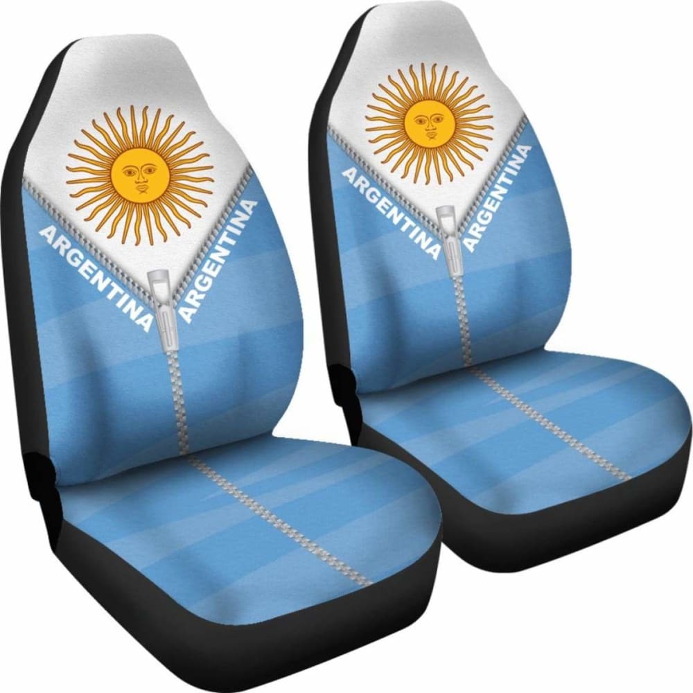 Premium Argentina Car Seat Cover with Straight Zipper Style 192609 - Durable Protection for Cars, SUVs & Trucks - Perfect for Daily Commute, Road Trips & Family Travel