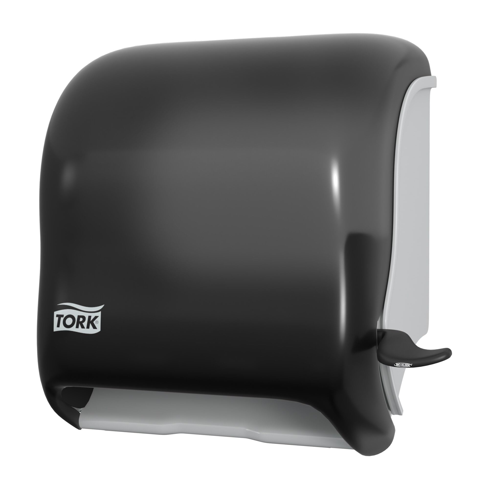 Tork Paper Hand Towel Roll Lever Dispenser Smoke H21 - High-Capacity 83TR for Restaurants, Offices & Public Restrooms | Commercial-Grade Paper Towel Dispenser
